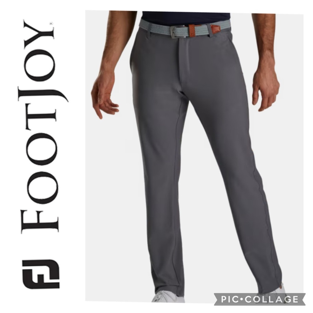 🦋Men’s FootJoy Tour Fit Performance Golf Pants in Heathered Charcoal🦋